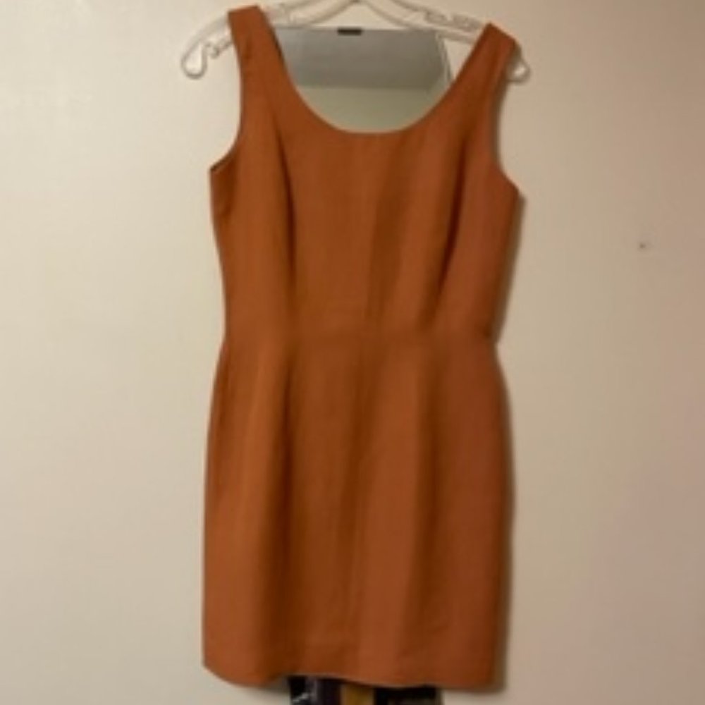 THE LIMITED Size 2 Sleeveless Mini Dress in Clay for Summer